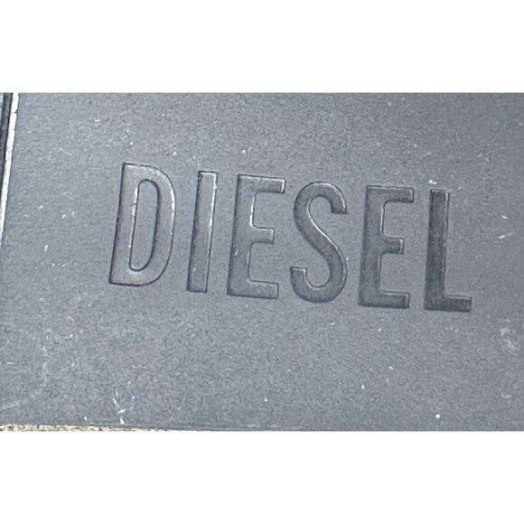 Diesel Womens Suede Ankle Booties Wedge Heel Stylish Lace Up Gray Sz US 9 EU 40 - Picture 12 of 13